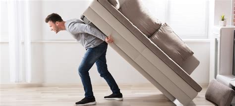 how to get a couch through a door